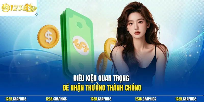 Điều kiện quan trọng để nhận thưởng thành chóng